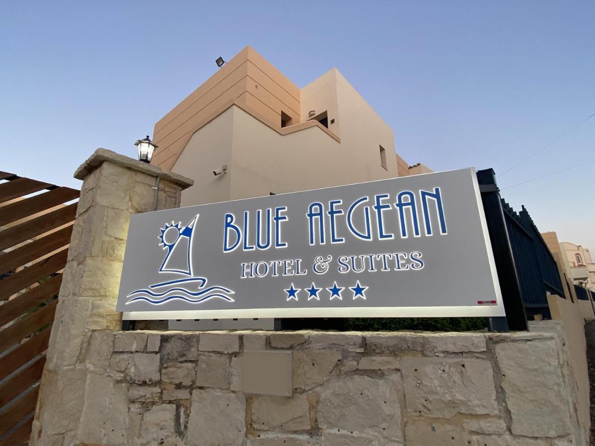 Blue Aegean Hotel & Suites Gouves Bagian luar foto