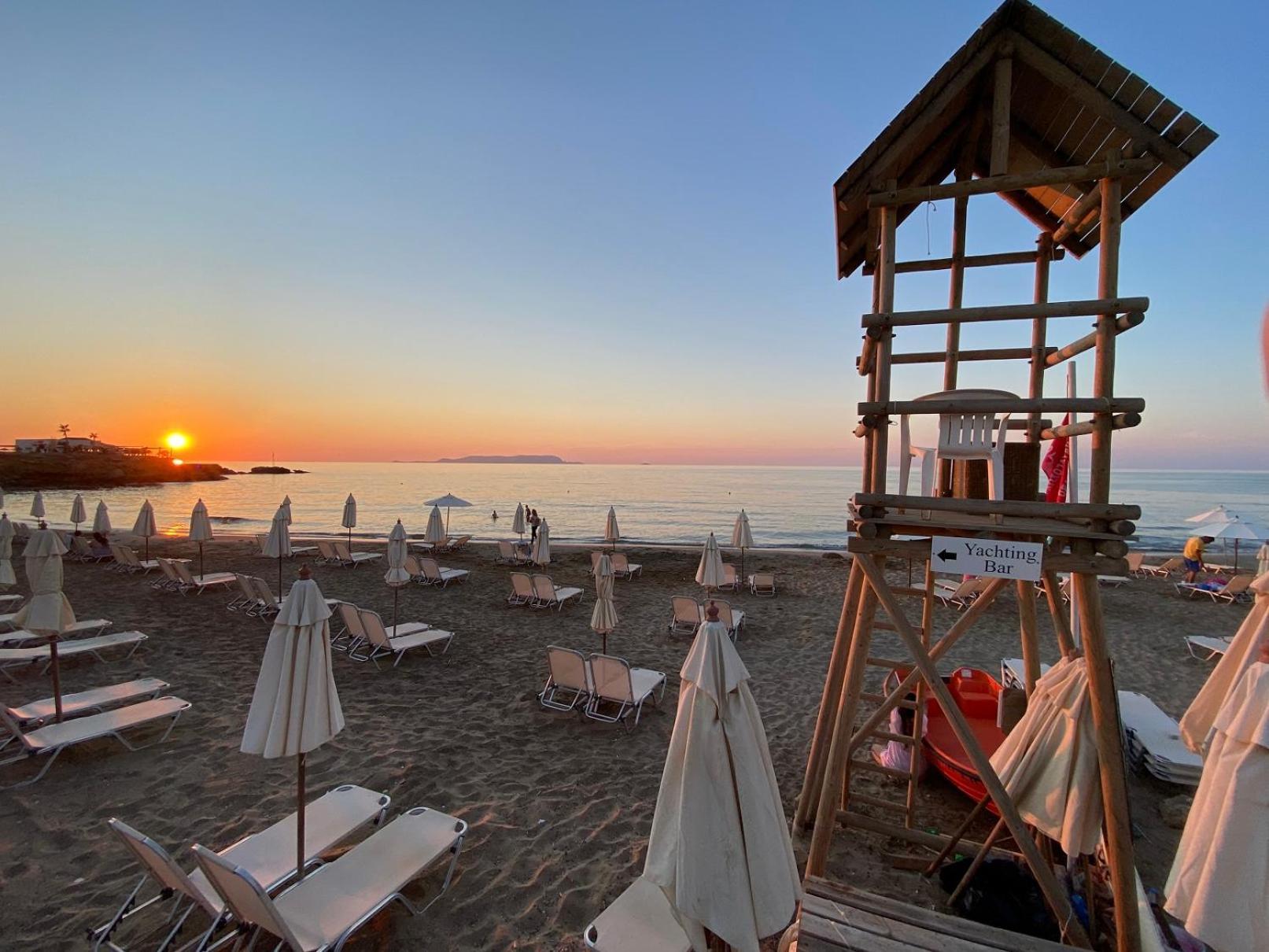 Blue Aegean Hotel & Suites Gouves Bagian luar foto
